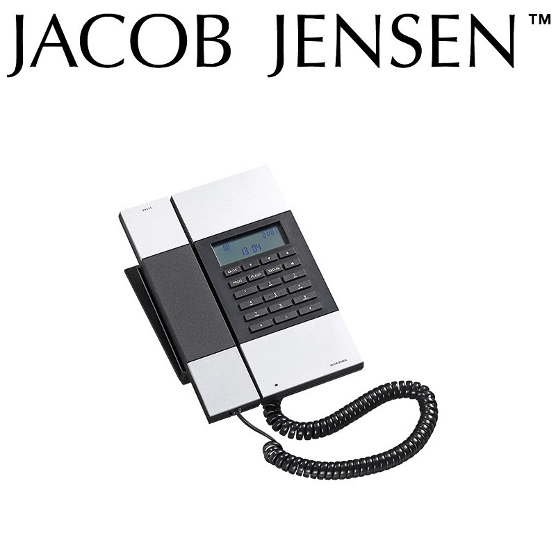 Jacob Jensen<br>型番：HT60-NO-ONE-TOUCH<br>HT60-No One Touch 電話機（シルバー）