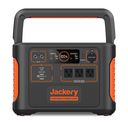 Jackery<br>型番：Jackery-1500-PTB152<br>Jackery ポータブル電源 1500