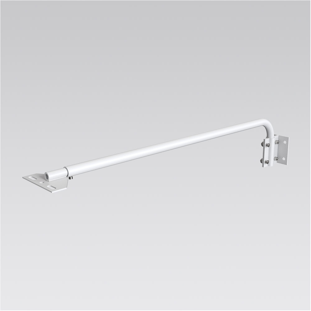 グッド・グッズ<br>型番：JD-W90CM<br>看板灯用アーム 約90?タイプ 2本セット 投光器用 (白)