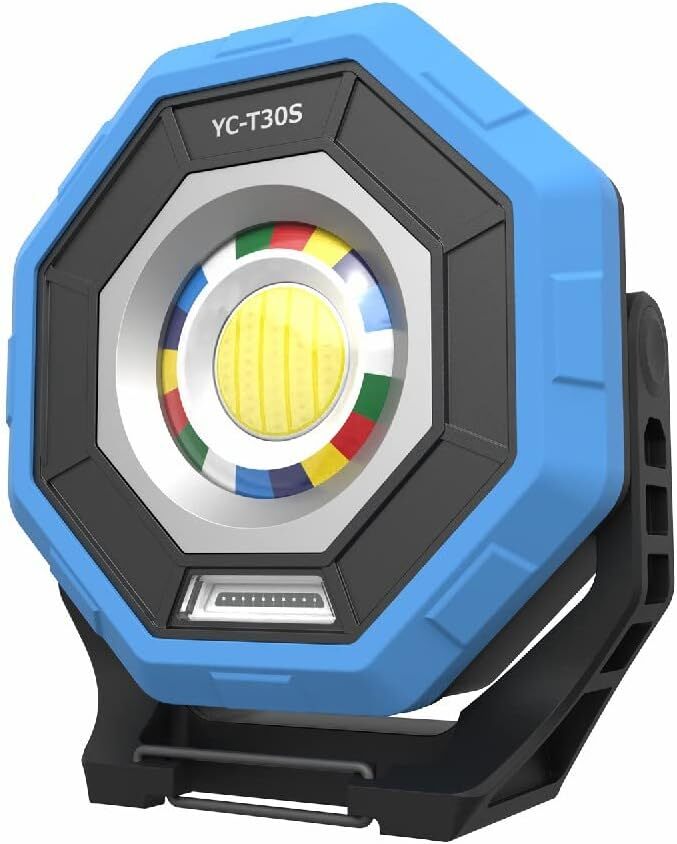 グッド・グッズ<br>型番：YC-T30S<br>充電式LED 30W ４段階調色調光 UVライト マグネット