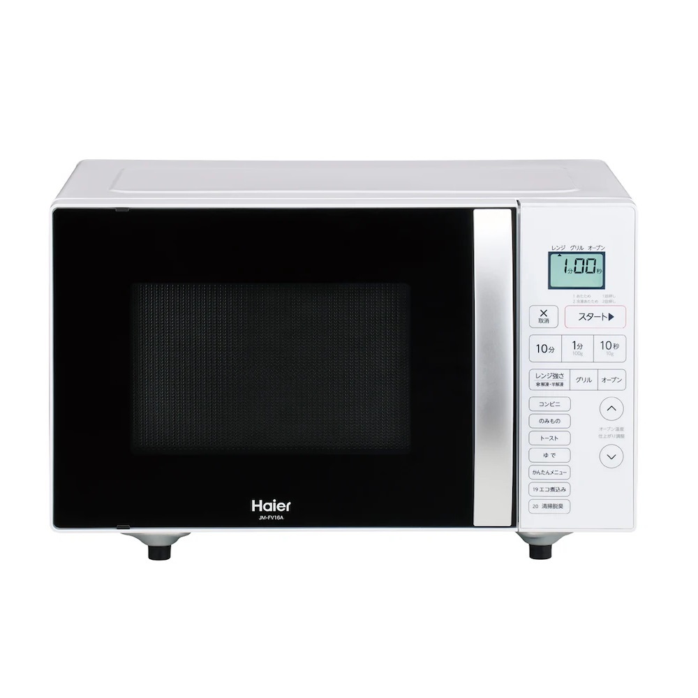 ハイアールジャパンセールス<br>型番：JM-FV16A-W<br>オーブンレンジ