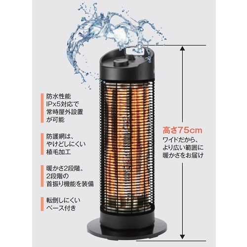 コンフォー 型番：HEAT-Z-141B 防水グランドサラマンダーヒーター ｜ 角田無線電機株式会社 首都圏営業部