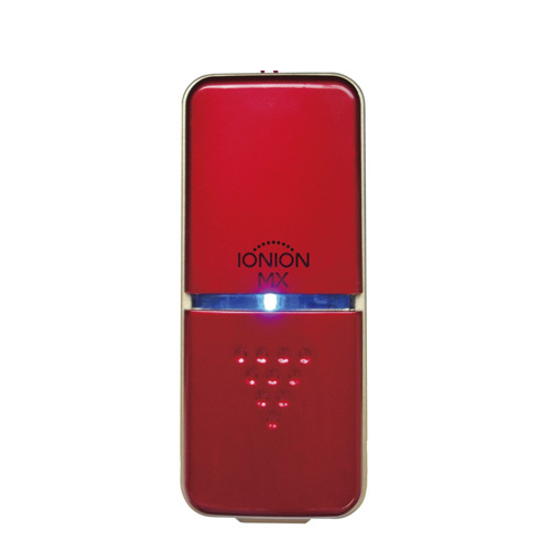 トラストレックス<br>型番：IONION MX-RUBY<br>携帯用超小型マイナスイオン発生器 イオニオンRUBY