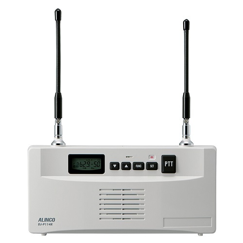 アルインコ<br>型番：DJ-P114R<br>特定小電力無線レピーター（中継器）
