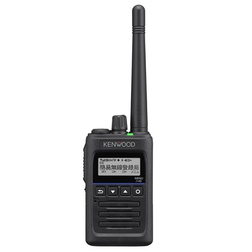JVC KENWOOD<br>型番：TPZ-D563BT Bluetooth対応<br>ハイパワー・デジタルトランシーバー(資格不要/登録局対応)